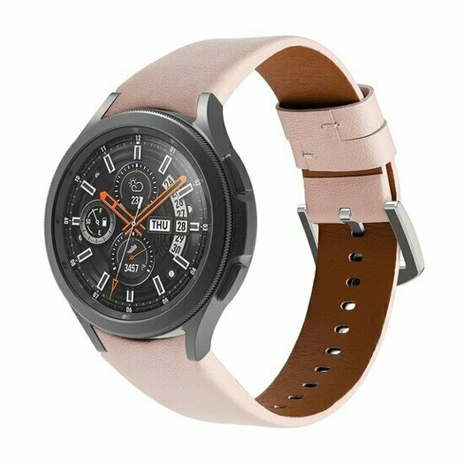 Samsung galaxy watch discount 46mm bandjes leer