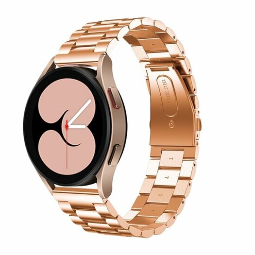 Garmin Vivoactive 5 Vivoactive 3 Stalen schakelband Rose goud