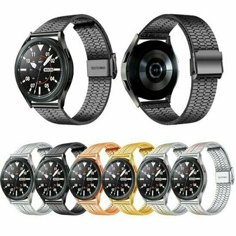 Stalen bandje - Zilver - Huawei Watch 4 (pro) / 3 (pro) / Ultimate