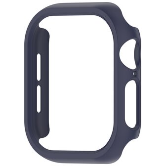 Hard case 46mm (open front) - Donkerblauw - Geschikt voor Apple Watch 46mm