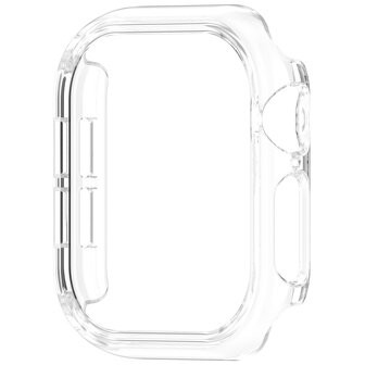 Hard case 46mm (open front) - Transparant - Geschikt voor Apple Watch 46mm