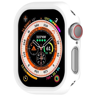 Hard case 42mm (open front) - Wit - Geschikt voor Apple Watch 42mm (series 10)