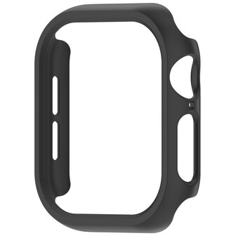 Hard case 42mm (open front) - Zwart - Geschikt voor Apple Watch 42mm (series 10)