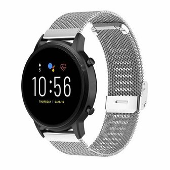 Xiaomi Redmi Watch 5 Active / Redmi Watch 5 Lite - Milanese bandje met klemsluiting - Zilver