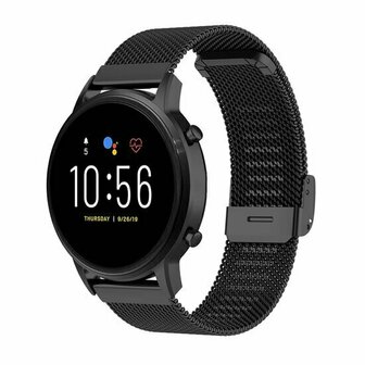 Xiaomi Redmi Watch 5 Active / Redmi Watch 5 Lite - Milanese bandje met klemsluiting - Zwart