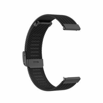 Xiaomi Redmi Watch 5 Active / Redmi Watch 5 Lite - Milanese bandje met klemsluiting - Zwart