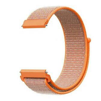 Sport Loop nylon bandje - Oranje - Xiaomi Redmi Watch 5 Active / Redmi Watch 5 Lite