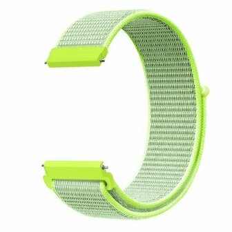 Sport Loop nylon bandje - Geel - Xiaomi Redmi Watch 5 Active / Redmi Watch 5 Lite