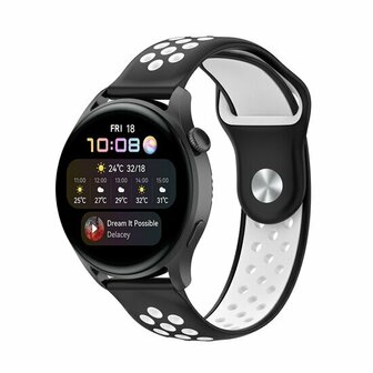 Sport Edition - Zwart + wit - Xiaomi Redmi Watch 5 Active / Redmi Watch 5 Lite