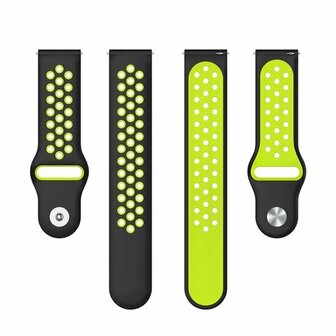 Sport Edition - Zwart + groen - Xiaomi Redmi Watch 5 Active / Redmi Watch 5 Lite