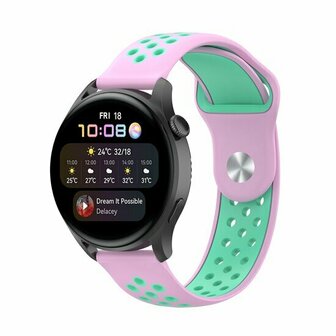 Sport Edition - Roze + groen - Xiaomi Redmi Watch 5 Active / Redmi Watch 5 Lite