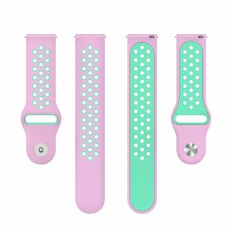 Sport Edition - Roze + groen - Xiaomi Redmi Watch 5 Active / Redmi Watch 5 Lite