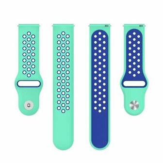 Sport Edition - Mintgroen + blauw - Xiaomi Redmi Watch 5 Active / Redmi Watch 5 Lite