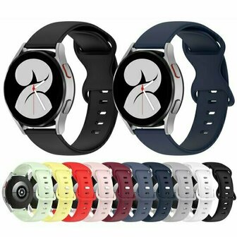 Solid color sportband - Rood - Xiaomi Redmi Watch 5 Active / Redmi Watch 5 Lite