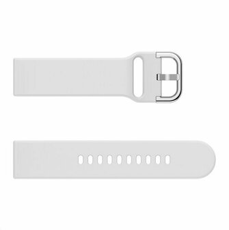 Siliconen sportband - Wit - Xiaomi Redmi Watch 5 Active / Redmi Watch 5 Lite