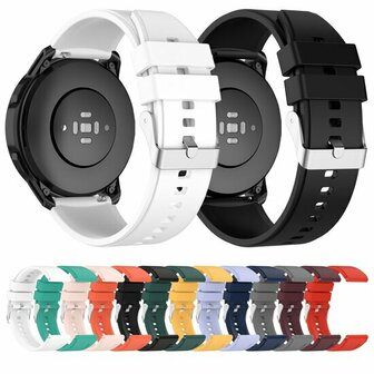 Siliconen sportband - Wijnrood - Xiaomi Redmi Watch 5 Active / Redmi Watch 5 Lite