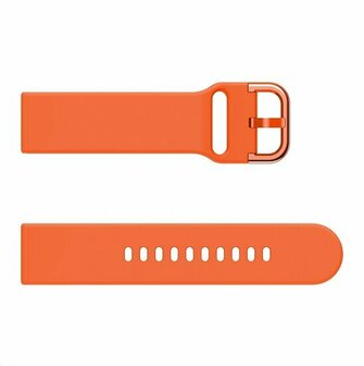 Siliconen sportband - Oranje - Xiaomi Redmi Watch 5 Active / Redmi Watch 5 Lite