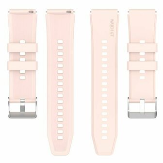 Siliconen sportband - Lichtroze - Xiaomi Redmi Watch 5 Active / Redmi Watch 5 Lite