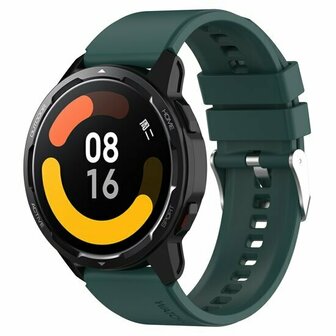 Siliconen sportband - Donkergroen - Xiaomi Redmi Watch 5 Active / Redmi Watch 5 Lite