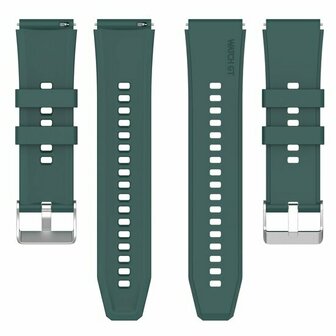 Siliconen sportband - Donkergroen - Xiaomi Redmi Watch 5 Active / Redmi Watch 5 Lite