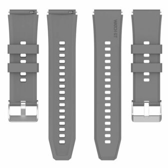 Siliconen sportband - Grijs - Xiaomi Redmi Watch 5 Active / Redmi Watch 5 Lite