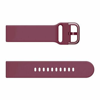 Siliconen sportband - Bordeaux - Xiaomi Redmi Watch 5 Active / Redmi Watch 5 Lite