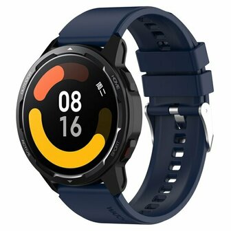 Siliconen sportband - Donkerblauw - Xiaomi Redmi Watch 5 Active / Redmi Watch 5 Lite