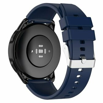 Siliconen sportband - Donkerblauw - Xiaomi Redmi Watch 5 Active / Redmi Watch 5 Lite