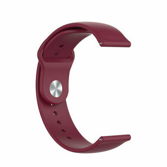 Rubberen sportband - Bordeaux - Xiaomi Redmi Watch 5 Active / Redmi Watch 5 Lite