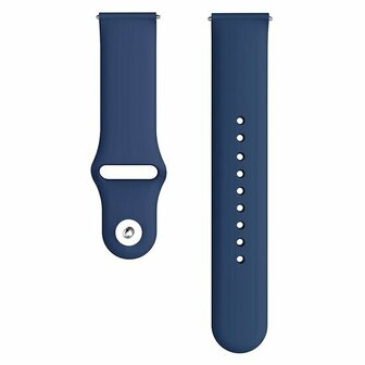 Rubberen sportband - Donkerblauw - Xiaomi Redmi Watch 5 Active / Redmi Watch 5 Lite