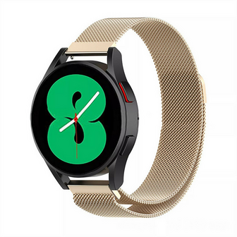 Milanese bandje - Vintage goud - Xiaomi Redmi Watch 5 Active / Redmi Watch 5 Lite