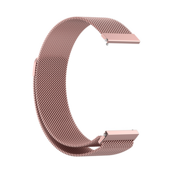 Milanese bandje - Ros&eacute; goud - Xiaomi Redmi Watch 5 Active / Redmi Watch 5 Lite