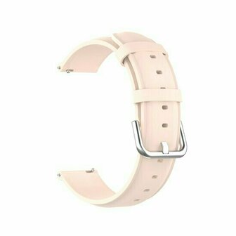 Classic leren bandje - Roze - Xiaomi Redmi Watch 5 Active / Redmi Watch 5 Lite