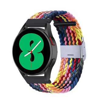 Braided nylon bandje - Multicolor Summer - Xiaomi Redmi Watch 5 Active / Redmi Watch 5 Lite