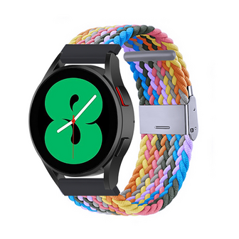 Braided nylon bandje - Multicolor Spring - Xiaomi Redmi Watch 5 Active / Redmi Watch 5 Lite