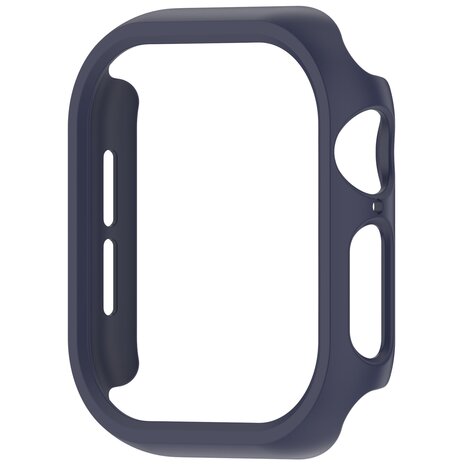 Hard case 42mm (open front) - Donkerblauw - Geschikt voor Apple Watch 42mm (series 10)