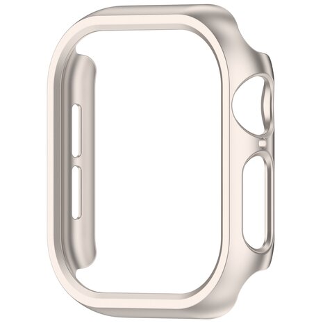 Hard case 42mm (open front) - Sterrenlicht / starlight - Geschikt voor Apple Watch 42mm (series 10)