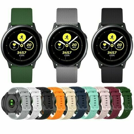 Sportband met motief - Zwart - Xiaomi Redmi Watch 5 Active / Redmi Watch 5 Lite