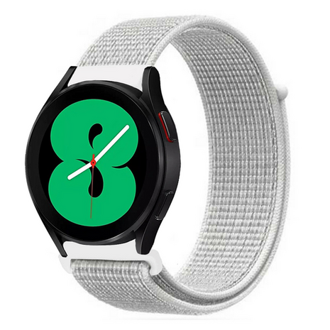 Sport Loop nylon bandje - Wit - Xiaomi Redmi Watch 5 Active / Redmi Watch 5 Lite