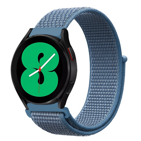 Sport Loop nylon bandje - Denim blauw - Xiaomi Redmi Watch 5 Active / Redmi Watch 5 Lite