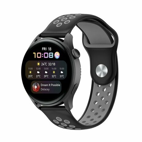 Sport Edition - Zwart + grijs - Xiaomi Redmi Watch 5 Active / Redmi Watch 5 Lite