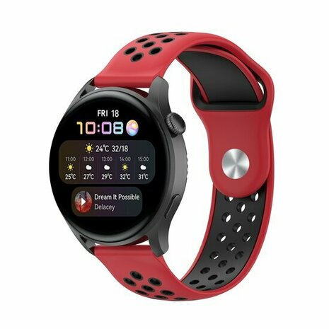 Sport Edition - Rood + zwart - Xiaomi Redmi Watch 5 Active / Redmi Watch 5 Lite