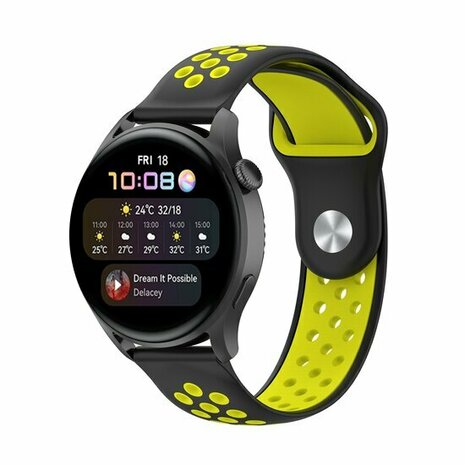 Sport Edition - Zwart + geel - Xiaomi Redmi Watch 5 Active / Redmi Watch 5 Lite