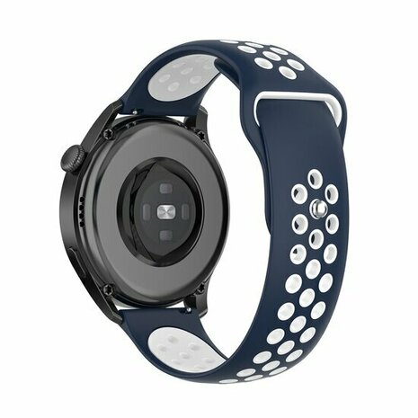 Sport Edition - Donkerblauw + wit - Xiaomi Redmi Watch 5 Active / Redmi Watch 5 Lite