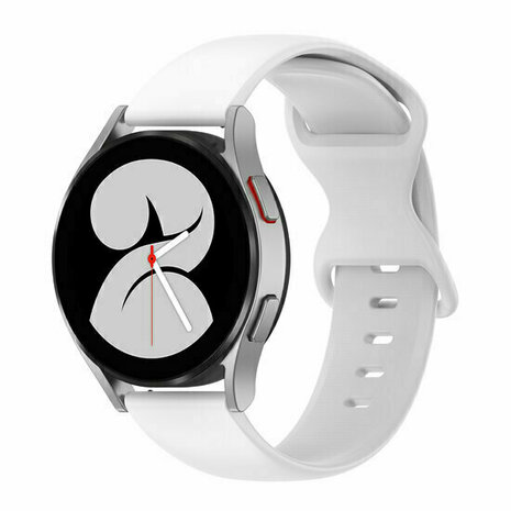 Solid color sportband - Wit - Xiaomi Redmi Watch 5 Active / Redmi Watch 5 Lite