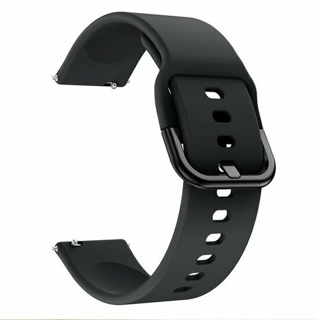 Siliconen sportband - Zwart - Xiaomi Redmi Watch 5 Active / Redmi Watch 5 Lite