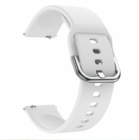 Siliconen sportband - Wit - Xiaomi Redmi Watch 5 Active / Redmi Watch 5 Lite