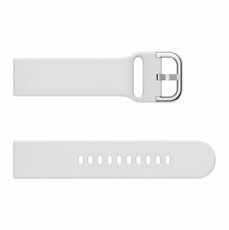 Siliconen sportband - Wit - Xiaomi Redmi Watch 5 Active / Redmi Watch 5 Lite