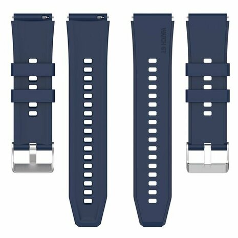 Siliconen sportband - Donkerblauw - Xiaomi Redmi Watch 5 Active / Redmi Watch 5 Lite