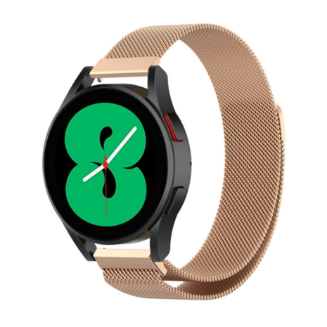 Milanese bandje - Champagne goud - Xiaomi Redmi Watch 5 Active / Redmi Watch 5 Lite